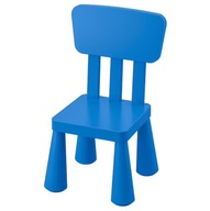 Stolička MAMMUT IKEA Detská stolička MODRÁ Stolička MAMMUT IKEA Detská stolička MODRÁ