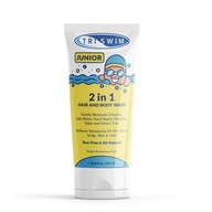 TRISWIM Junior 2v1 umývací gél na telo a vlasy pre deti po bazéne