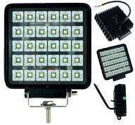 PRACOVNÁ LAMPA 30 LED 12V 24V LED S VYPÍNAČOM PRACOVNÁ LAMPA 30 LED 12V 24V LED S VYPÍNAČOM