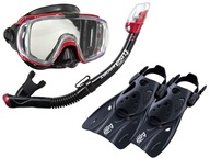 TUSA VISIO SET MASKA Snorkel FINS L 42-49 QBMDR TUSA VISIO SET MASKA Snorkel FINS L 42-49 QBMDR