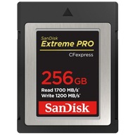 Karta SANDISK Extreme PRO 256GB CFexpress Type B
