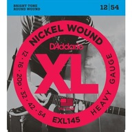 Str.D'addario EXL145 pre elektrickú gitaru 12-54 Str.D'addario EXL145 pre elektrickú gitaru 12-54
