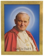 ST. NÁSTENNÉ MAĽBY PÁPEŽA JÁNA PAVLA, ZLATÝ RÁM ST. NÁSTENNÉ MAĽBY PÁPEŽA JÁNA PAVLA, ZLATÝ RÁM