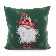 Gnome Velvet dekoračná obliečka na vankúš 40x40 vianočný Gnome Velvet dekoračná obliečka na vankúš 40x40 vianočný