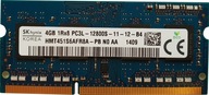 NOVÁ RAM PRE LAPTOP 4GB DDR3L 1600MHz