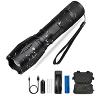 VÝKONNÁ TAKTICKÁ BATERKA CREE ZOOM s LED diódou XML-T6 VÝKONNÁ TAKTICKÁ BATERKA CREE ZOOM s LED diódou XML-T6