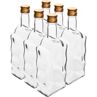 6x 500ml ozdobné fľaše na VÍNNU TINKTÚRU MOONSHIP 6x 500ml ozdobné fľaše na VÍNNU TINKTÚRU MOONSHIP