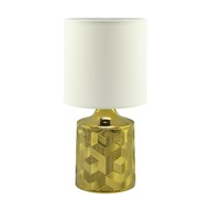 STRUHM LINDA E14 GOLD/WHITE stolná lampa 03786