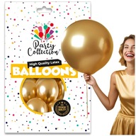 ZLATÉ chrómové balóny VEĽKÉ 45 cm profesionálna balónová dekorácia na narodeniny ZLATÉ chrómové balóny VEĽKÉ 45 cm profesionálna balónová dekorácia na narodeniny