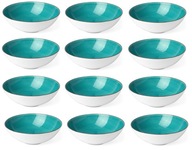 LIKE BOSS SEA BLUE 12 X MISKA NA ŠALÁT 18 cm LIKE BOSS SEA BLUE 12 X MISKA NA ŠALÁT 18 cm