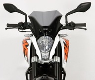 MRA GLASS KTM DUKE 390 -2016 ČIRÁ