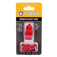WHISTLE FOX 40 CMG Sonik Blast - 120 DB; ČERVENÁ WHISTLE FOX 40 CMG Sonik Blast - 120 DB; ČERVENÁ