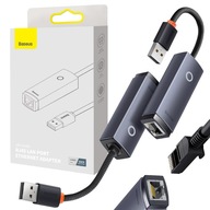 BASEUS ADAPTÉR LAN KARTA USB RJ45 1GB 1000 MBPS USB-A ETHERNET