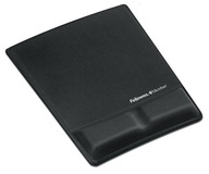 Podložka pod myš Health-V Fabric Fellowes, čierna Podložka pod myš Health-V Fabric Fellowes, čierna