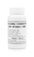 Glukozamín + chondroitín + MSM + vitamín C + zázvorový podkov Glukozamín + chondroitín + MSM + vitamín C + zázvorový podkov