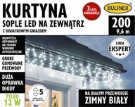 BULINEX LED cencúľový záves 200L studená biela