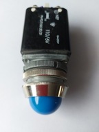 Signálna lampa 30mm modrá NEF-St 110V / 6V Promet