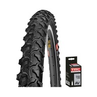 Plášte na bicykel + duša, sada ventilov do auta 24" x 1,95 54-507 TRC Plášte na bicykel + duša, sada ventilov do auta 24" x 1,95 54-507 TRC