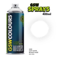 GSW - SPRAY Primer Color Matt White 400ml GSW - SPRAY Primer Color Matt White 400ml