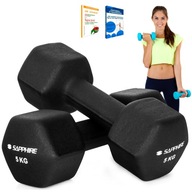 NEOPRÉNOVÉ činky činky 2x5KG fitness SET 10kg POHYBOVÉ ZÁVAHY NEOPRÉNOVÉ činky činky 2x5KG fitness SET 10kg POHYBOVÉ ZÁVAHY