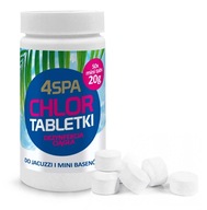 Chlórové tablety do bazénovej jacuzzi Spa GAMIX 20g 1kg