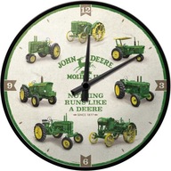 Nástenné hodiny John Deere - Zhrnutie modelovej tabuľky Nástenné hodiny John Deere - Zhrnutie modelovej tabuľky