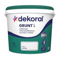 DEKORAL LATEX PRIMER 5L biely DEKORAL LATEX PRIMER 5L biely