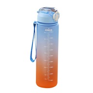 1L modro-oranžová 2L veľká fľaša na vodu