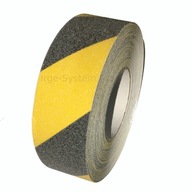Žlto-čierna protišmyková páska 50mm 18mm
