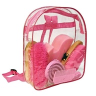 Detský batoh s doplnkami na starostlivosť o kone Covalliero Pink Detský batoh s doplnkami na starostlivosť o kone Covalliero Pink