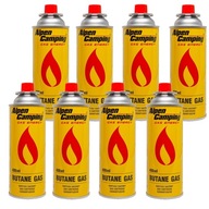 ALPEN CAMPING GAS pre horák sporáka NÁPLŇ x 8 ALPEN CAMPING GAS pre horák sporáka NÁPLŇ x 8