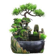 Stolová fontána Rockery Krajina Bonsai socha Stolová fontána Rockery Krajina Bonsai socha