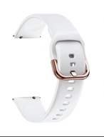 UNIVERZÁLNY remienok pre XIAOMI AMAZFIT GTR GTS SAMSUNG 20mm BIELY ZLATÝ UNIVERZÁLNY remienok pre XIAOMI AMAZFIT GTR GTS SAMSUNG 20mm BIELY ZLATÝ