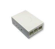 Puzdro určené pre Raspberry Pi 4B biele