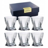 POHÁRE NA WHISKY BOHEMIA QUADRO 340ML SADA 6 ks POHÁRE NA WHISKY BOHEMIA QUADRO 340ML SADA 6 ks