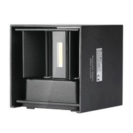 BRIDGELUX 12W CUBICAL nástenné LED svietidlo VT-759 čierne BRIDGELUX 12W CUBICAL nástenné LED svietidlo VT-759 čierne