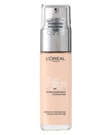 Fluid True Match Loreal Face Foundation N1 Neutral Undertone/Ivory 30 ml Fluid True Match Loreal Face Foundation N1 Neutral Undertone/Ivory 30 ml