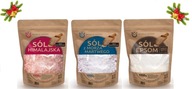 Sada soli EPSOM, Himalájska, Mŕtve more 3x1kg Sada soli EPSOM, Himalájska, Mŕtve more 3x1kg