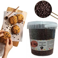 Čokoládové kvapky na pečenie 1 kg Čokoládové kvapky na pečenie 1 kg