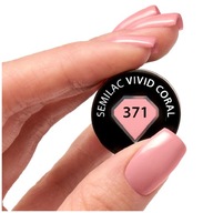 SEMILAC 371 Hybridný lak na nechty VIVID CORAL 7ML