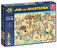 Puzzle 2000 JAN VAN HAASTEREN Pieskové sochy Puzzle 2000 JAN VAN HAASTEREN Pieskové sochy