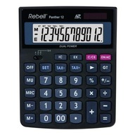 Rebell kalkulačka RE-PANTHER 12 BX, čierna, písací stôl, 12 miest