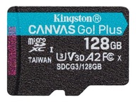 KINGSTON 128 GB micro SD XC C10 UHS-3 V30 A2 170Ms KINGSTON 128 GB micro SD XC C10 UHS-3 V30 A2 170Ms