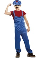 Super inštalatérsky kostým Kostým Mario prevleku 110
