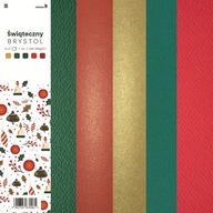 Vianočná súprava z farebného kartónu A4 - 25 listov.