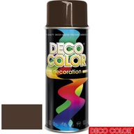 DECO COLOR FARBA SPREJ HNEDÁ RAL 8011 lesk