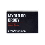 Zew For Men mydlo na bradu s dreveným uhlím z pohoria Bieszczady 85ml