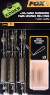 Fox Submerge Leader Heli Rigs Kwik 40lb Fox Submerge Leader Heli Rigs Kwik 40lb