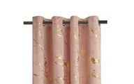 ENDLESS CHIC PINK zamatový záves 140x270 ENDLESS CHIC PINK zamatový záves 140x270
