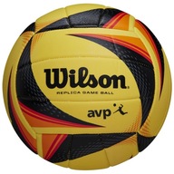 5 Volejbal Wilson AVP Replica Game žlto-čierna 5 Volejbal Wilson AVP Replica Game žlto-čierna